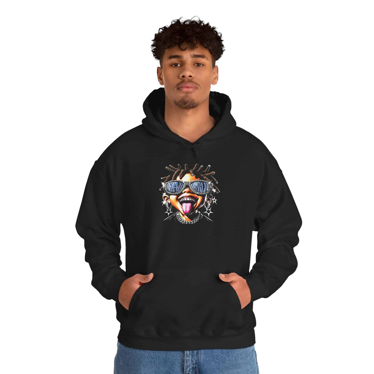 Diamond Drip Hooded Sweatshirt image 5