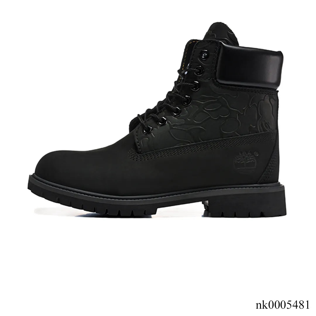 [PREMIUM] A Bathing Ape x Undefeated x TBL 6 Inch Black Shoes Sneakers - nk0005481 image 1