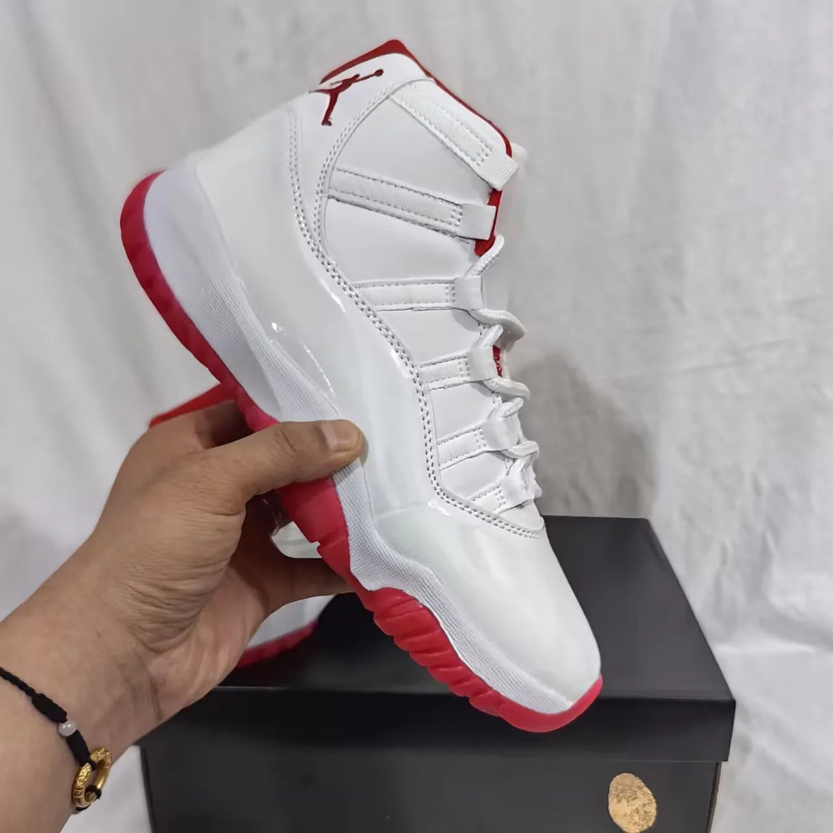 AJ 11 Retro Varsity Red Shoes Sneakers - nk0005054 image 3