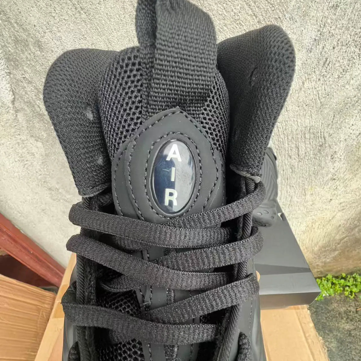 Air Foamposite One Comme des Garcons Homme Plus Black Shoes Sneakers - nk0005285 image 5
