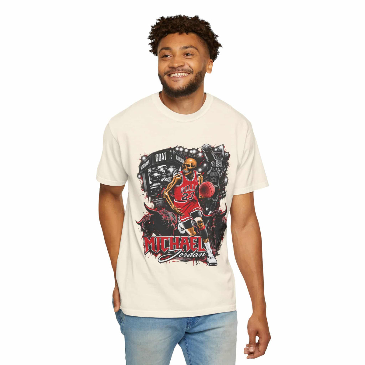 Chicago Legend 23 Unisex Garment-Dyed T-shirt image 19