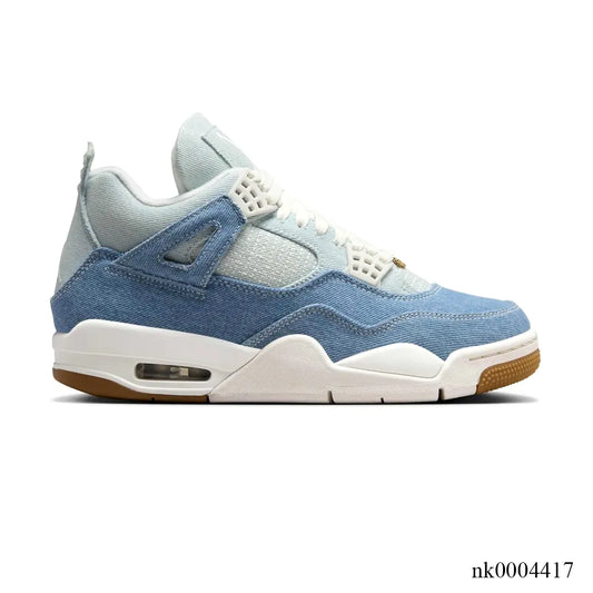 AJ 4 Denim Worn Blue Shoes Sneakers – nk0004418 image 0