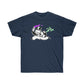 Mane Long Money Men T-Shirt - Navy, 5XL image