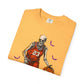 Halloween Basketball Unisex Garment-Dyed T-shirt image 26