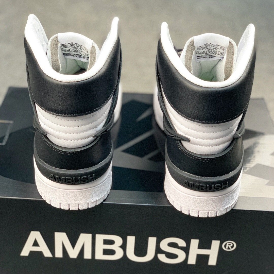 Dunk High X Ambush Black White Shoes Sneakers - nk0001576 image 10
