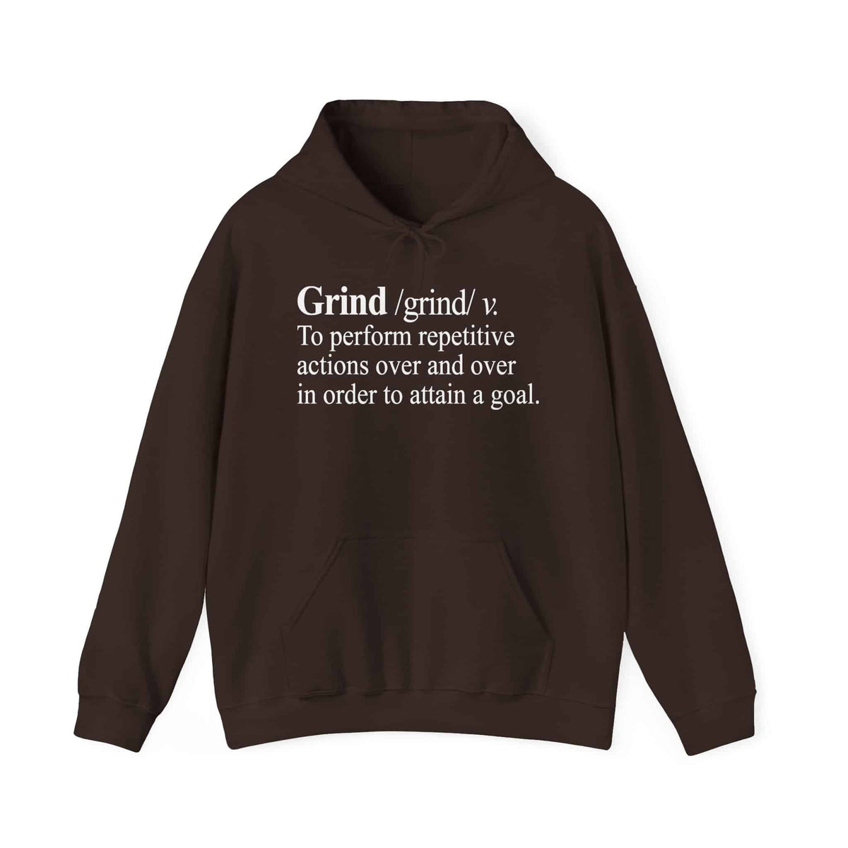 Grind Definition Sweatshirt - 5XL, Dark Chocolate image