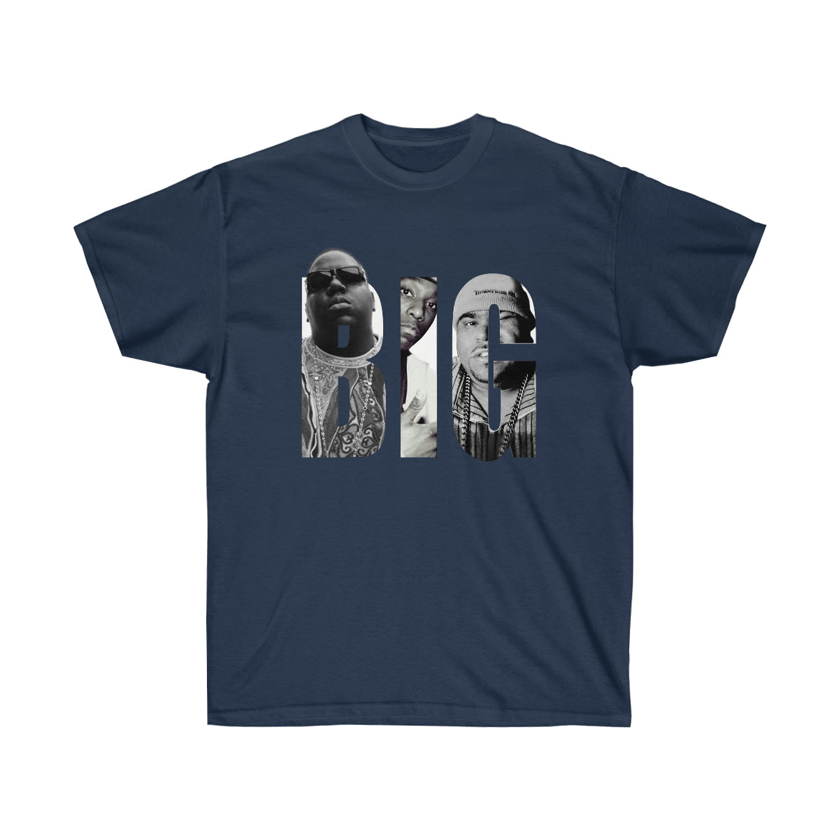 BIG L &amp; Pun Men T-Shirt - Navy, 3XL image