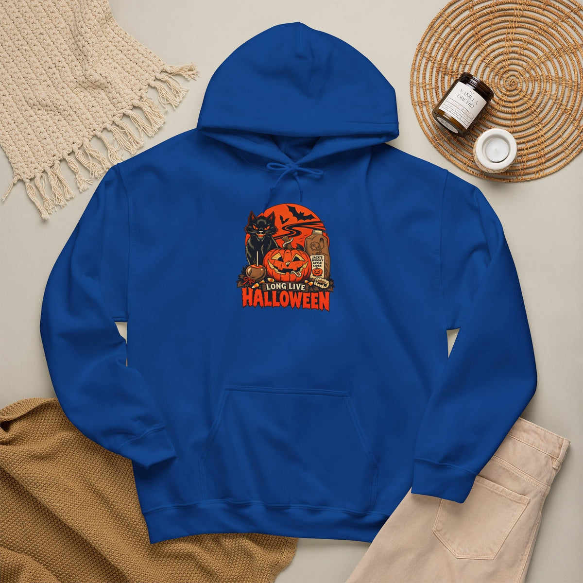 Midnight Cat Hooded Sweatshirt image 48