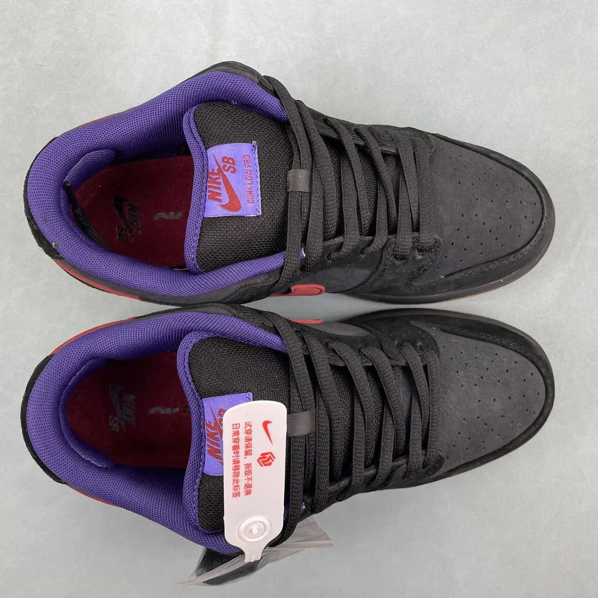 NK SB Dunk Low Pro "Persian Violet and Off Noir" Shoes Sneakers - nk0005385 image 7