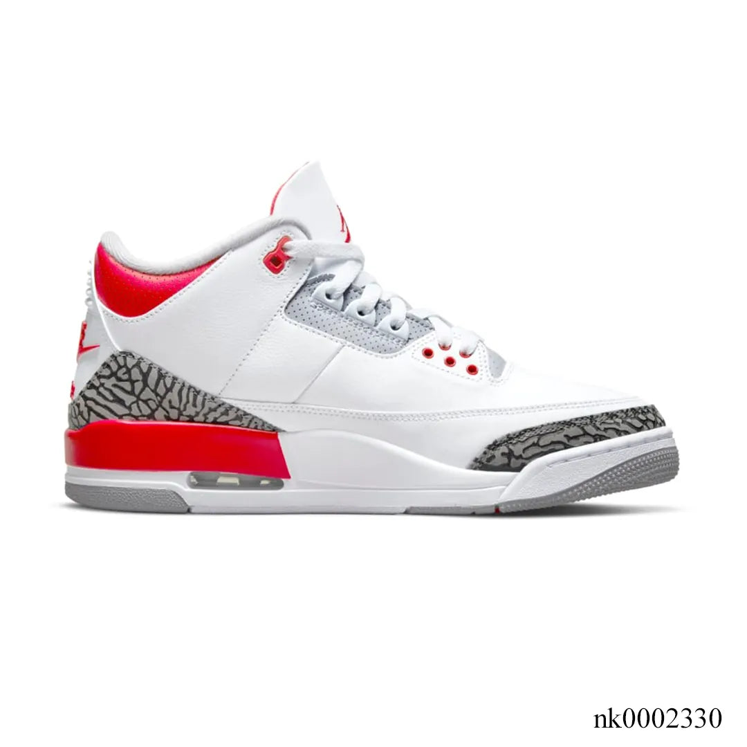 AJ 3 Retro Fire Red Shoes Sneakers - nk0002330 image