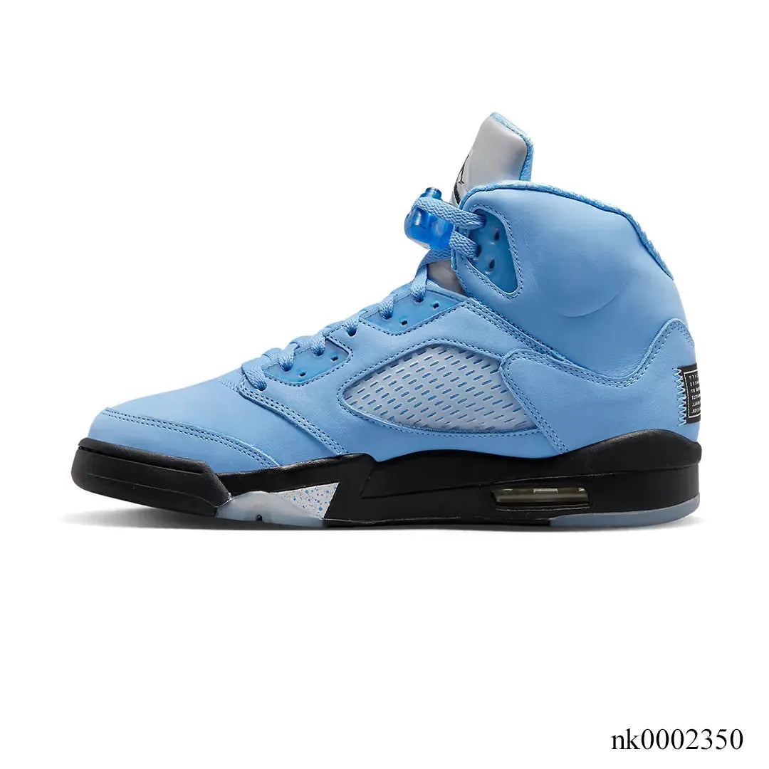 AJ 5 UNC University Blue Shoes Sneakers - nk0002350 image 1
