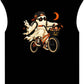Ghost Rider BMX Unisex Garment-Dyed Muscle Tee image