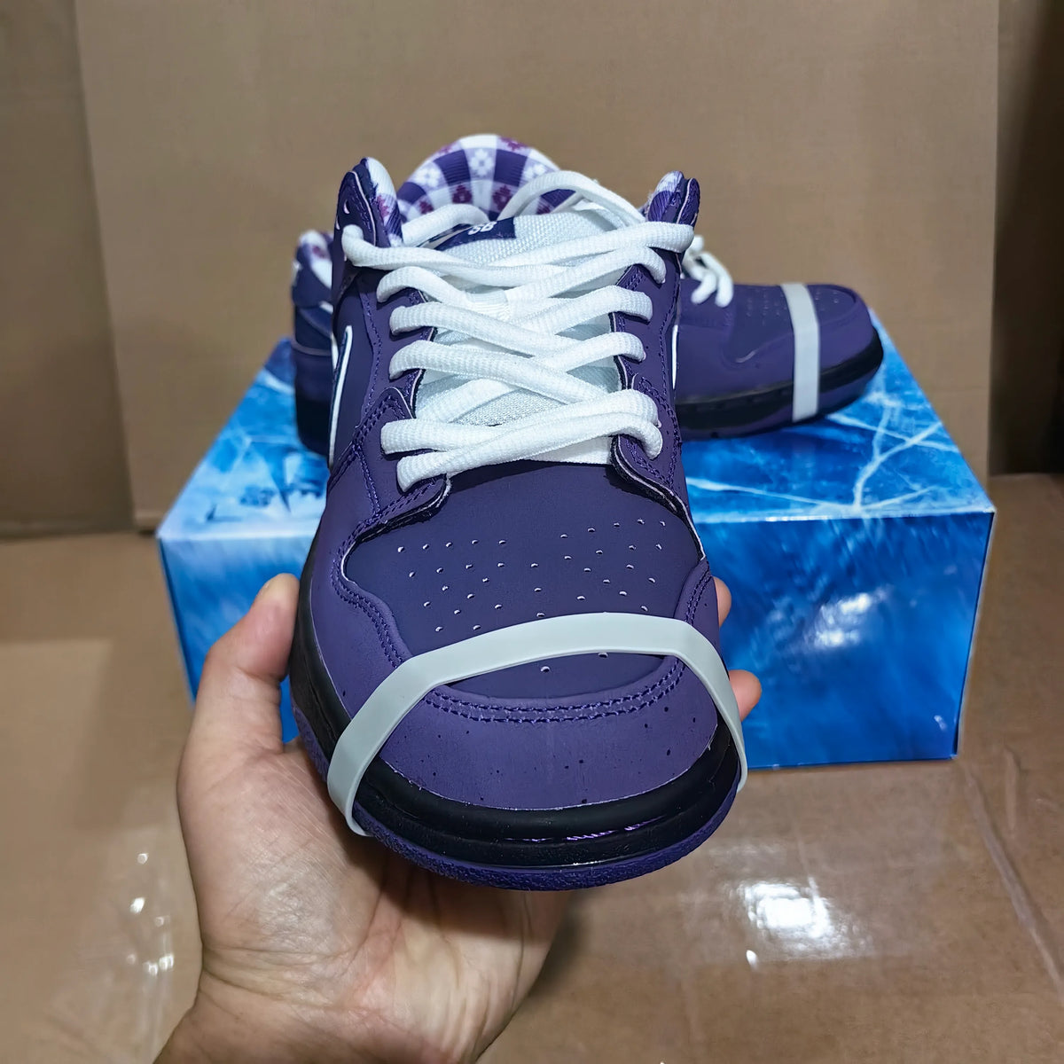 SB Dunk Low Concepts Purple Lobster Shoes Sneakers - nk0000680 image 11