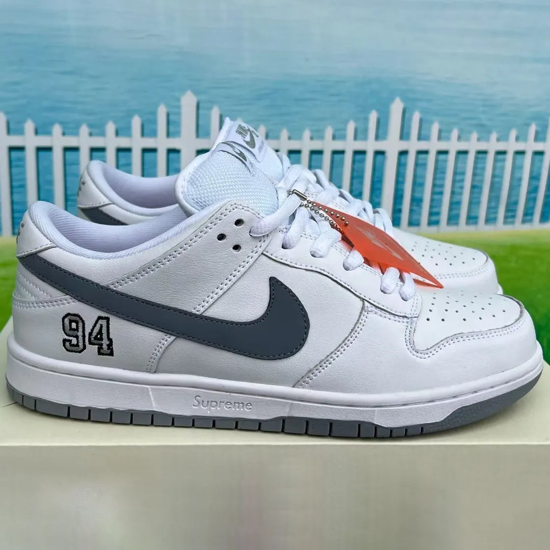 SUP x Dunk Low SB White Shoes Sneakers - nk0004520 image 5
