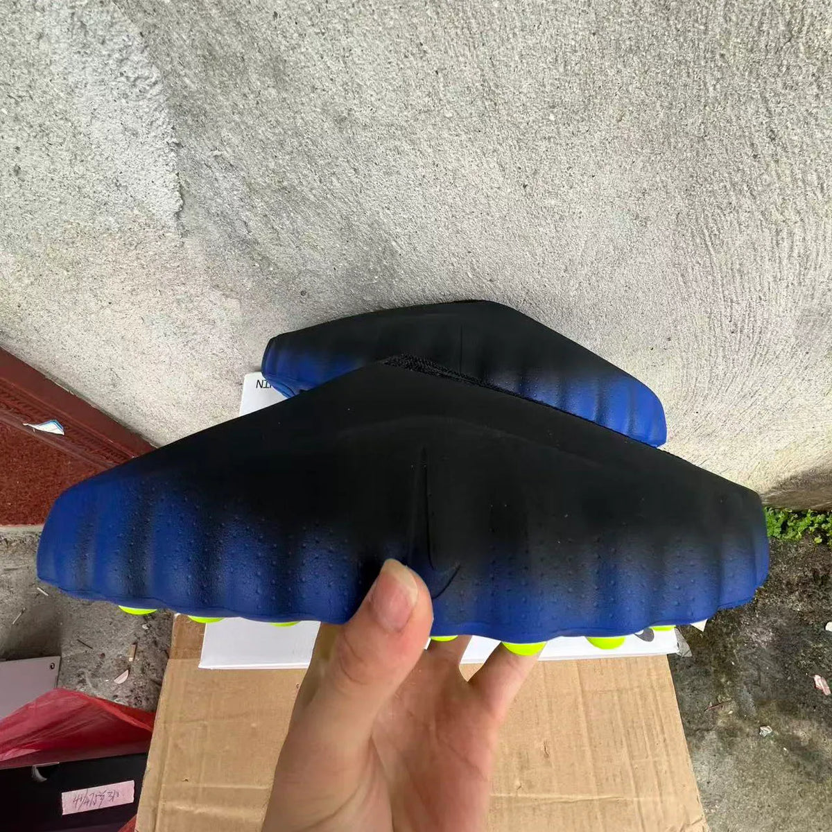 Mind 001 Flyknit "Hyper Royal" Shoes Sneakers - nk0005266 image 4