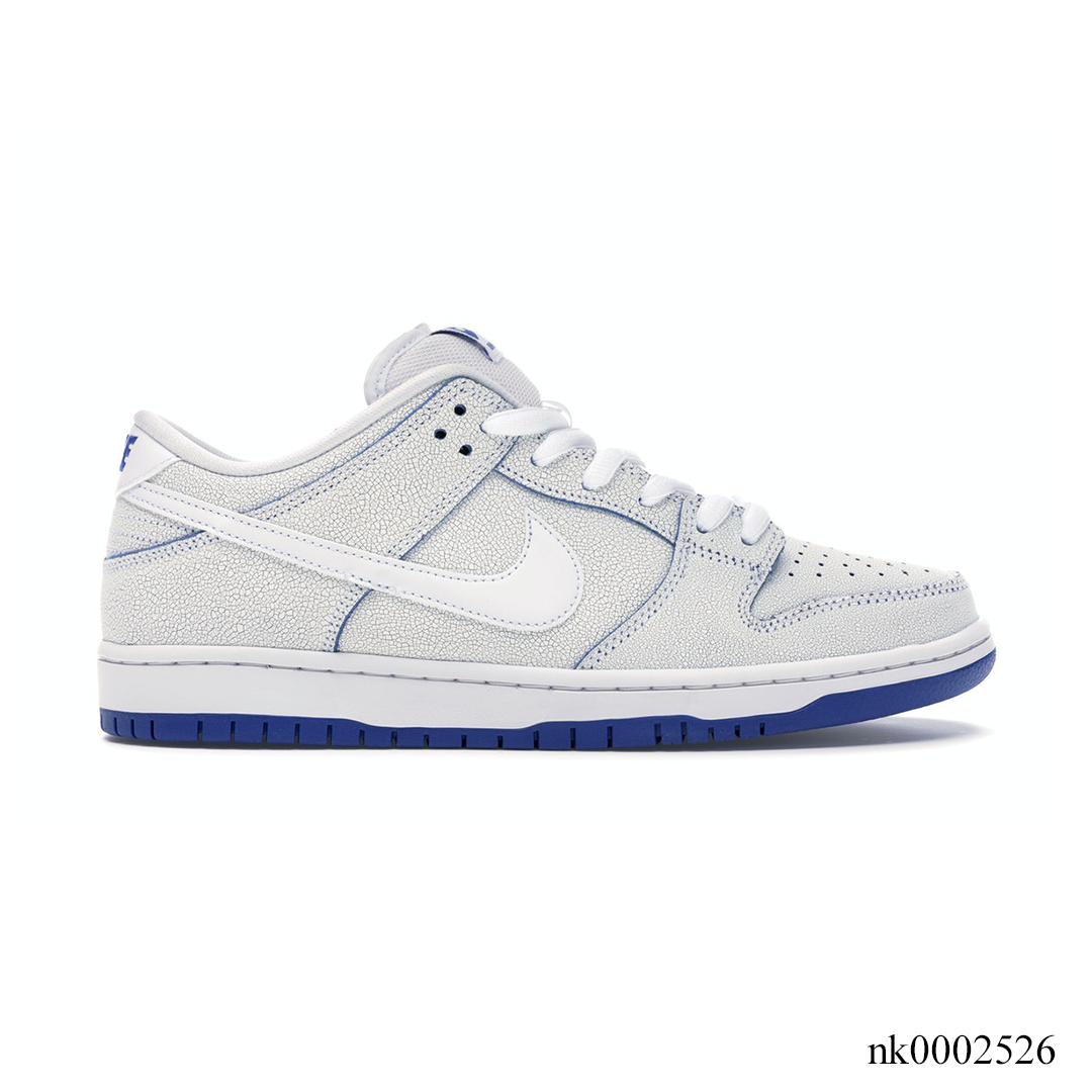 SB Dunk Low Premium White Game Royal Shoes Sneakers - nk0002526 image