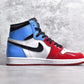 AJ 1 Retro High Fearless UNC Chicago Shoes Sneakers - nk0000058 image 7