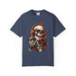 Neon Skull DJ Unisex Garment-Dyed T-shirt image