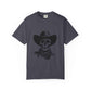 Outlaw Skull Unisex Garment-Dyed T-shirt image