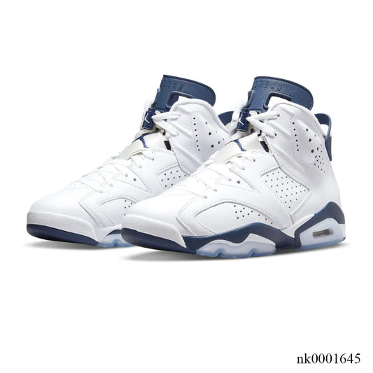 AJ 6 Midnight Navy Shoes Sneakers - nk0001645 image 2