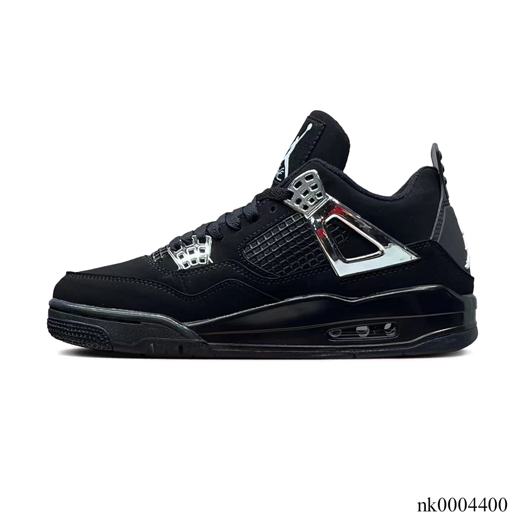AJ 4 Black Chrome Shoes Sneakers – nk0004400 image 1