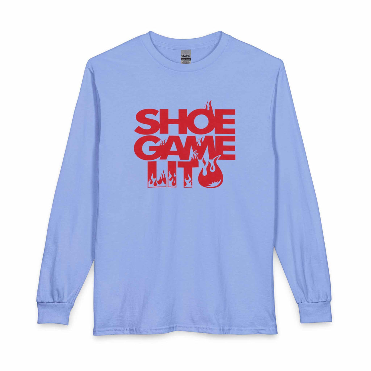 Graphic Print Long Sleeve T-Shirt - POD0040 image