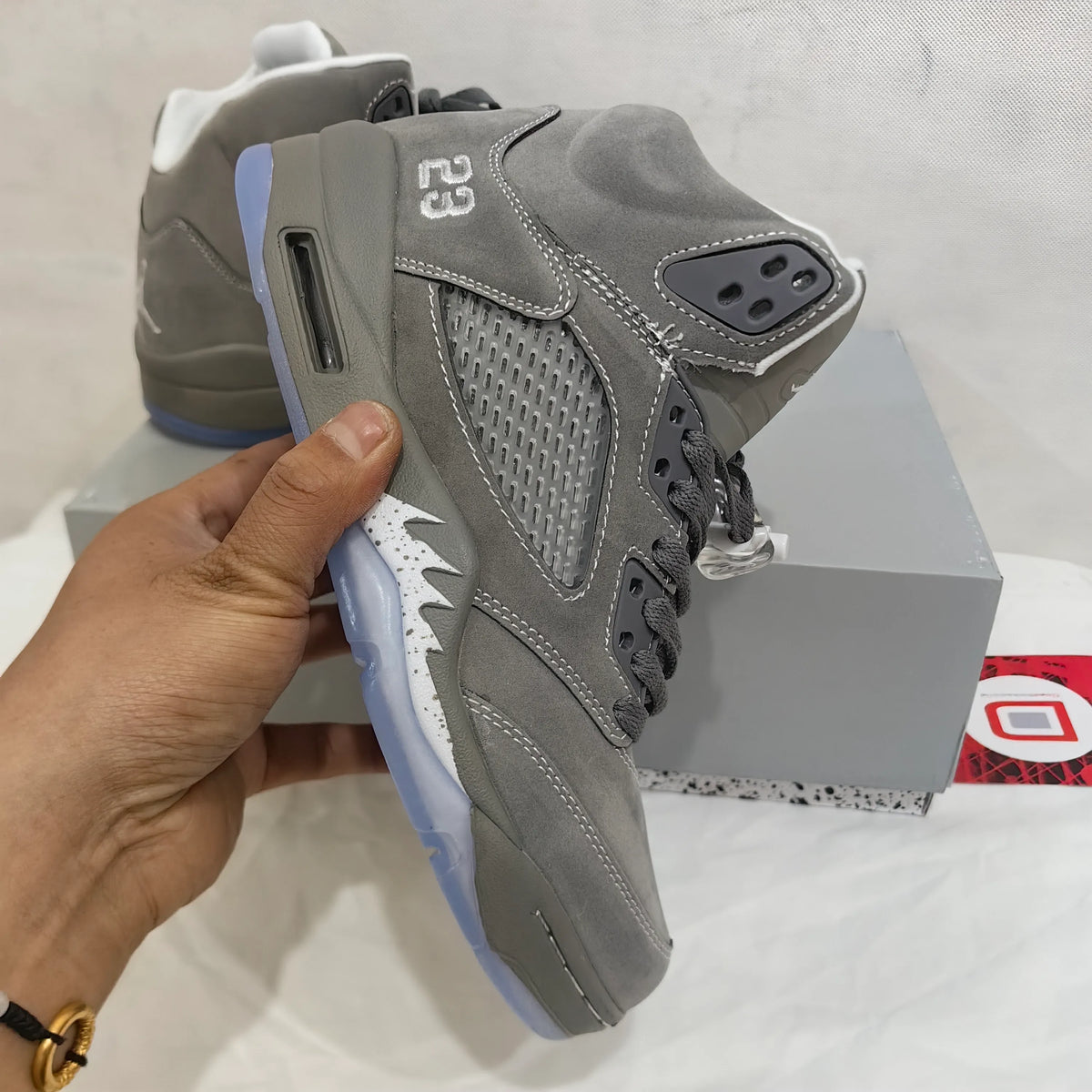 AJ 5 Wolf Grey (2026) Shoes Sneakers - nk0004821 image 13
