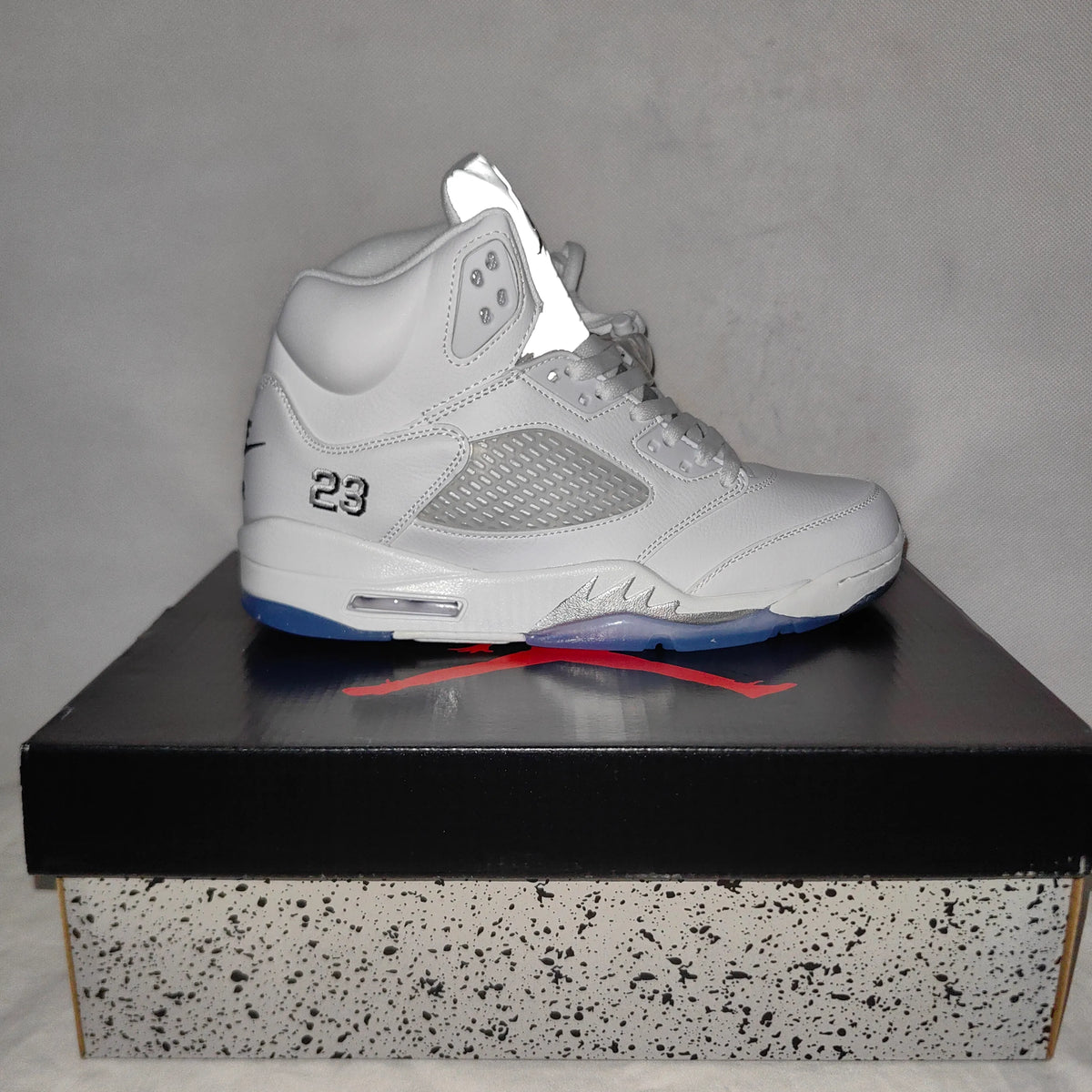 AJ 5 White Metallic (2026) Shoes Sneakers - nk0004576 image 8