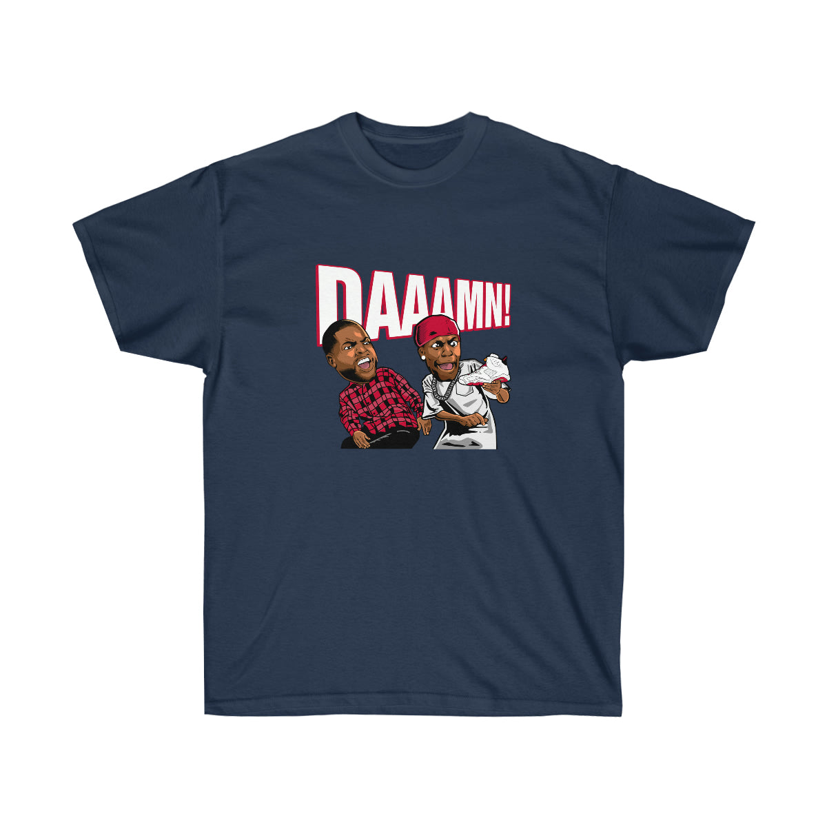 Friday Damn Men T-Shirt - Navy, M image