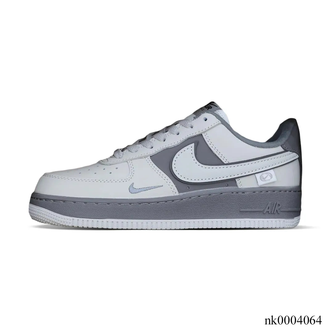 AF 1 Double White Grey Shadow Shoes Sneakers - nk0004064 image 1