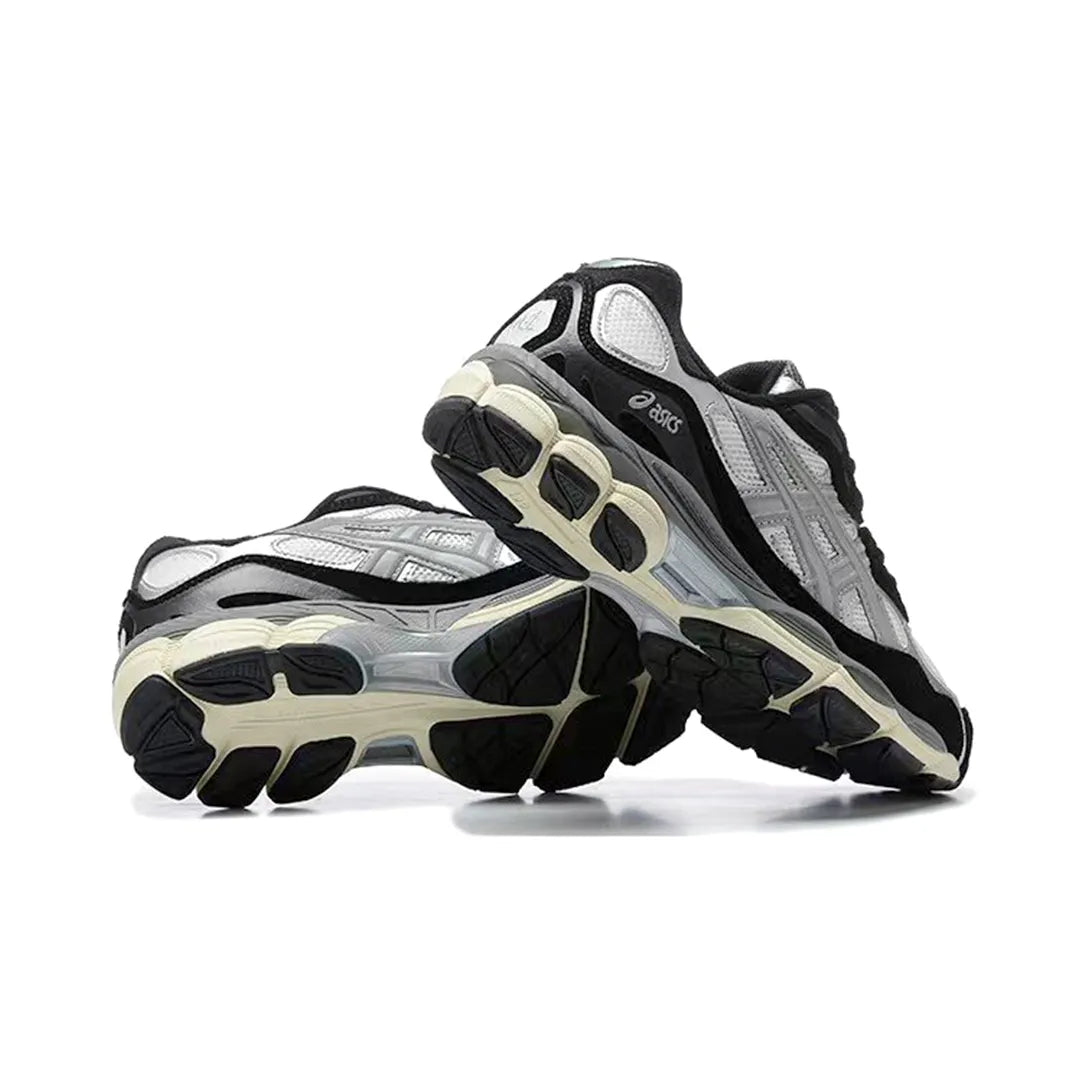 AS Gel NYC Black Ivory Grey Shoes Sneakers - as0000019 image 6
