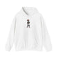 Skull Luxury Hooded Sweatshirt - M, White image