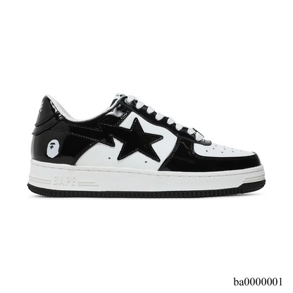 Bapesta Black Shoes Sneakers - ba0000001 image 0