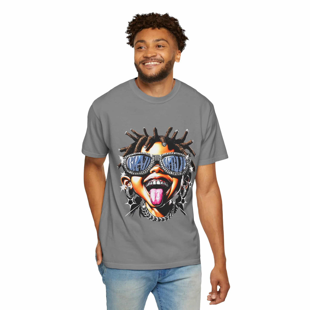 Diamond Drip Unisex Garment-Dyed T-shirt image 68