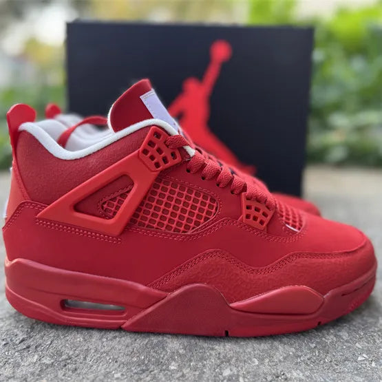 AJ 4 Triple Red Shoes Sneakers - nk0004844 image 3