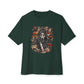 Halloween Horror Unisex Oversized Boxy Tee - Forest, XL image