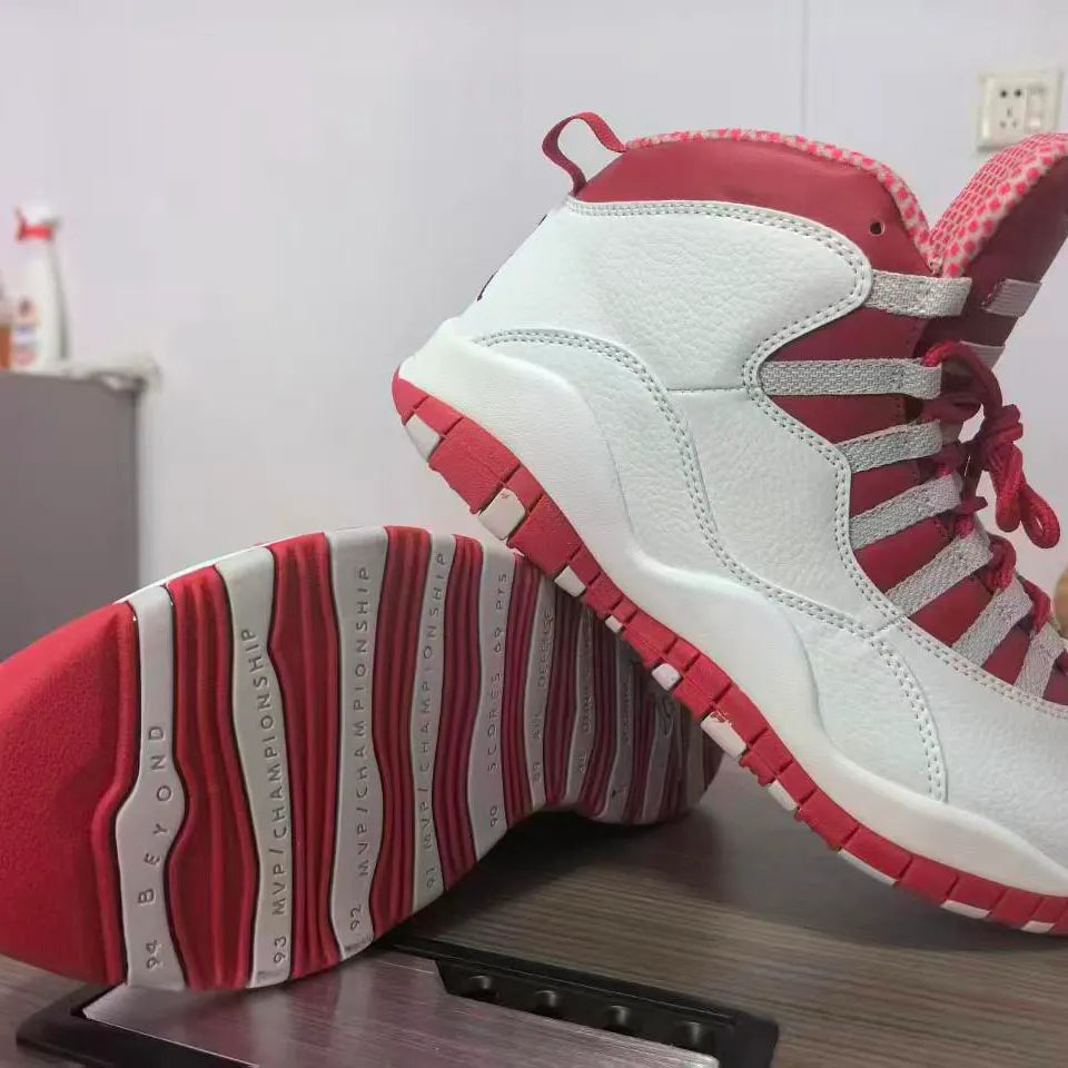 AJ 10 Retro ‘Red Steel’ Shoes Sneakers - nk0005240 image 7