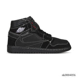 Travis Scott x AJ 1 High Black Phantom Shoes Sneakers - nk0004056 image 0