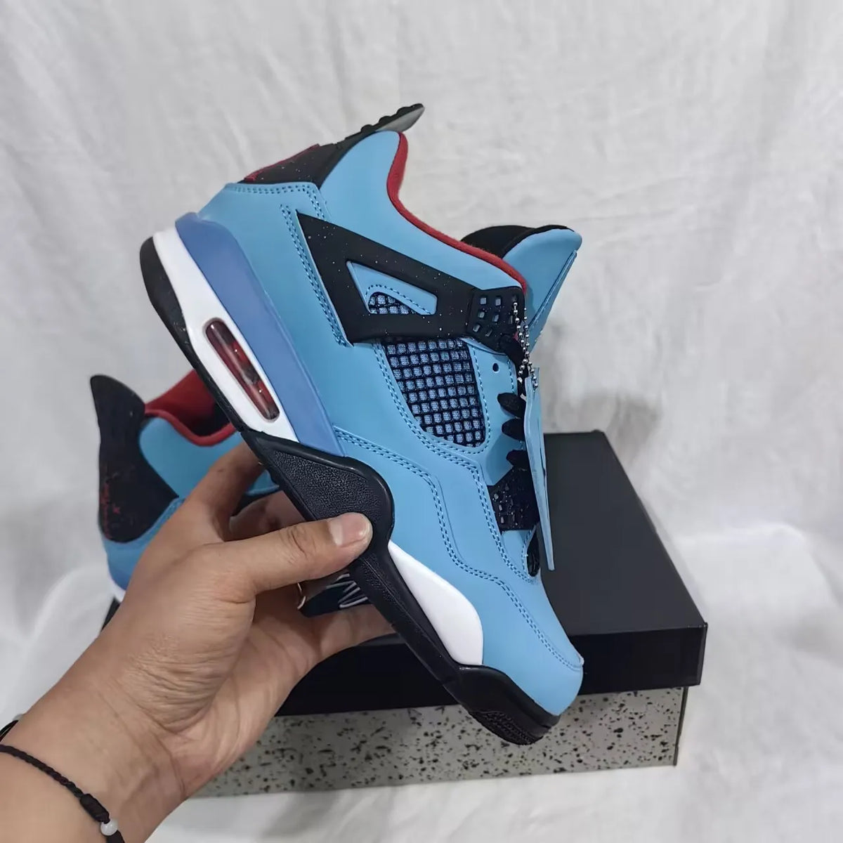 Travis Scott x AJ 4 Cactus Jack Shoes Sneakers – nk0000013 image 4