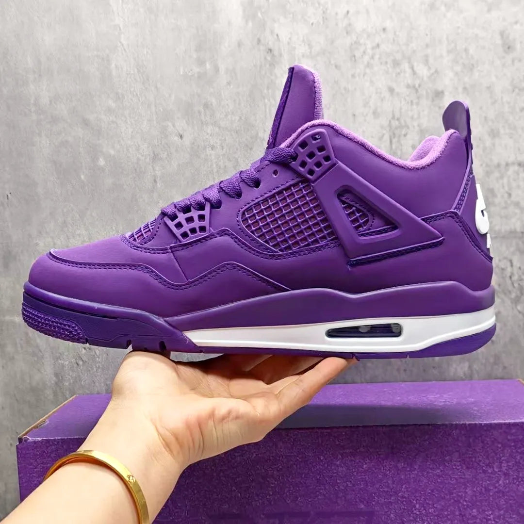 Nigel Sylvester x AJ 4 Purple Shoes Sneakers - nk0004676 image 11