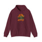 Spooky Season Hooded Sweatshirt - S, Maroon image