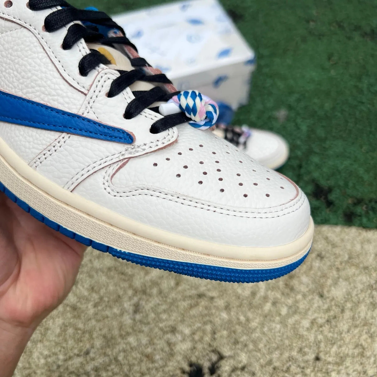 Travis Scott x Fragment x AJ 1 Low 2025 Shoes Sneakers - nk0004193 image 16