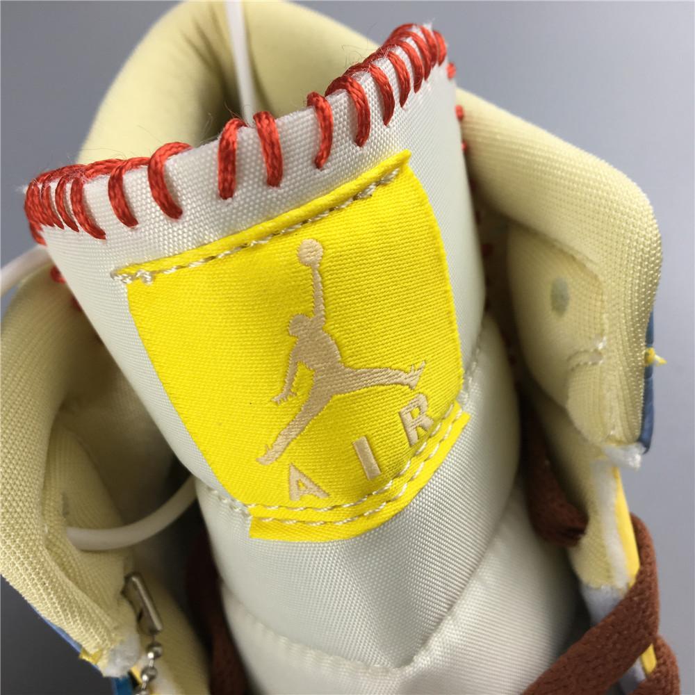 AJ 1 Mid SE Fearless Maison Chateau Rouge Shoes Sneakers - nk0000212 image 8