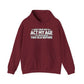 Graphic Print Hooded Sweatshirt - POD0034 image