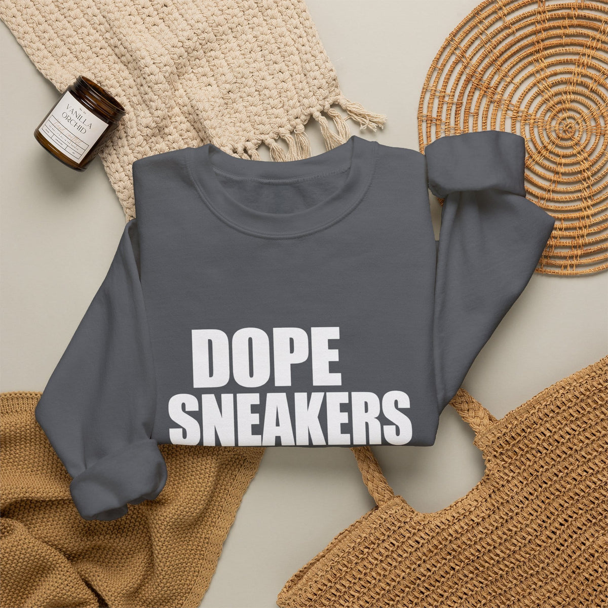 Graphic Print Crewneck Sweatshirt - POD0036 image 31
