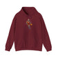 Halloween Basketball Hooded Sweatshirt - S, Garnet image