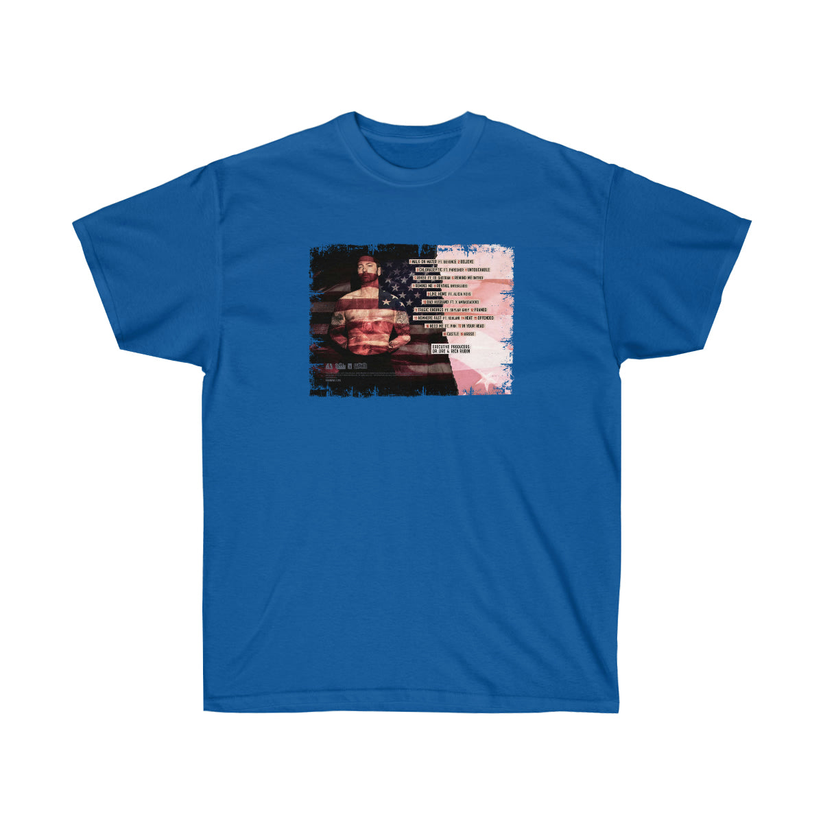 All Song Rap Men T-Shirt - Royal, 2XL image