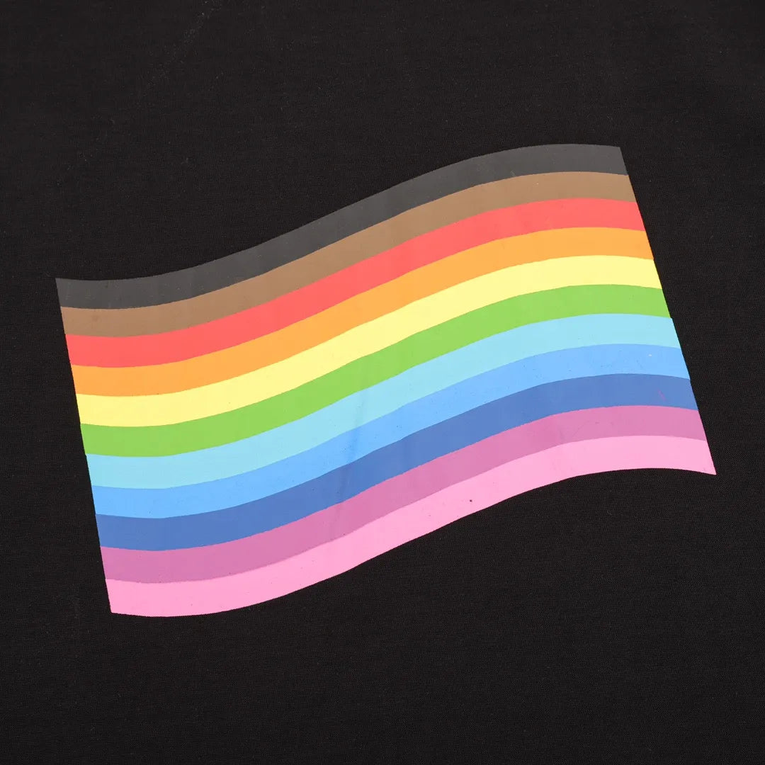 BLCG Pride Rainbow Flag T-shirt in Black - 605 - blcg0000605 image 2
