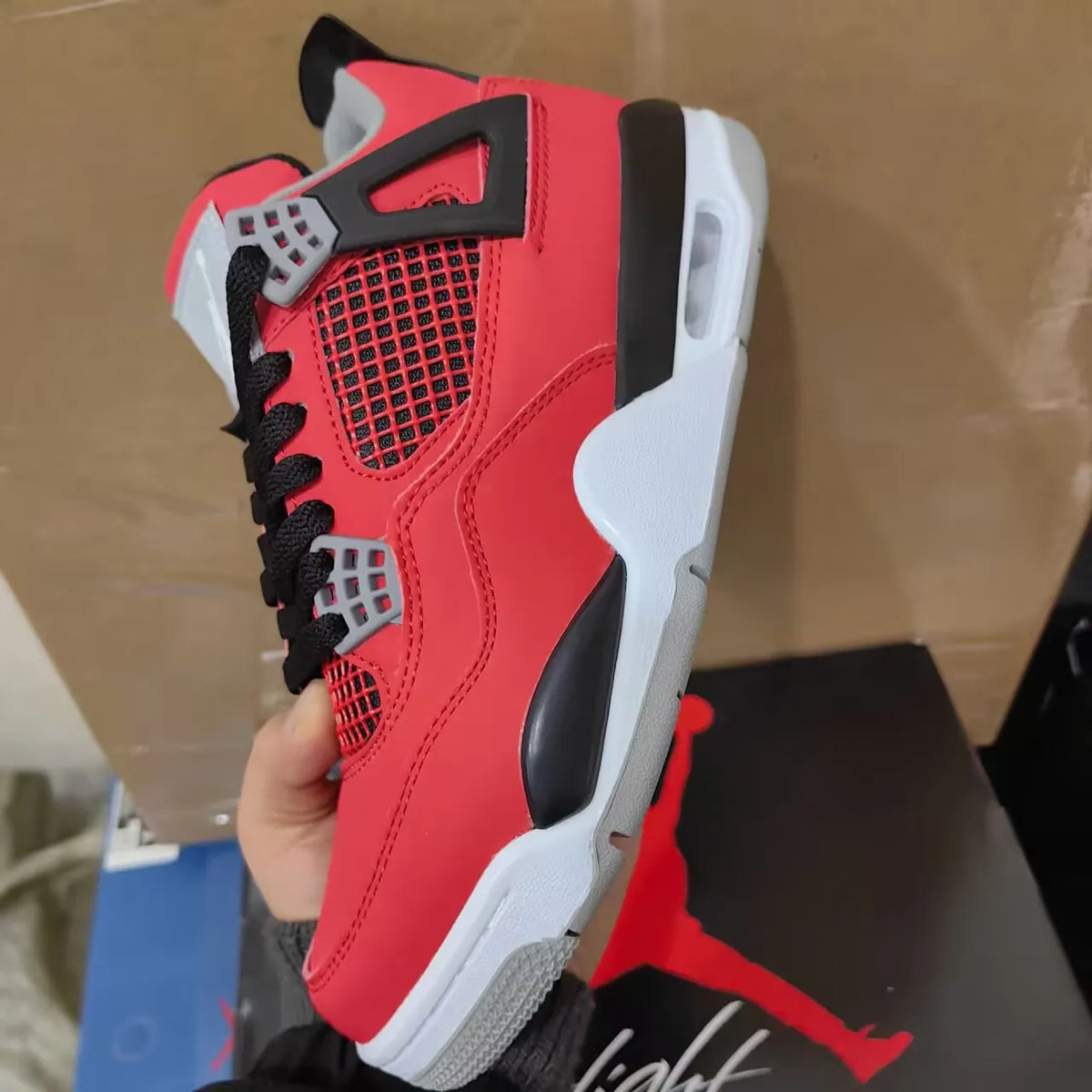 AJ 4 Retro Toro Bravo Shoes Sneakers - nk0001641 image 5