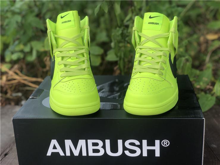 Dunk High Ambush Flash Lime Shoes Sneakers - nk0001696 image 6